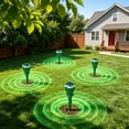 thumbnail image 6 of Outdoor Daily Use Solar Repellent Waterproof Ultrasonic Multi Species Animal Repeller, 6 of 9