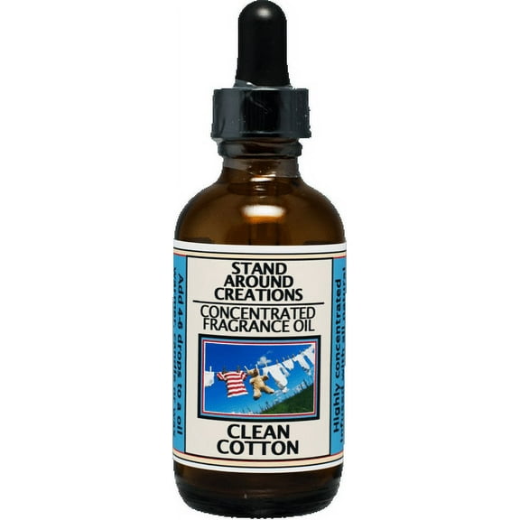 CLEAN COTTON FRAGRANCE OIL 2-FL. OZ.