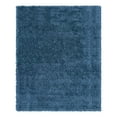 thumbnail image 3 of Infinity Collection Solid Shag Area Rug by Rugs.com ‚Äì Blue 8' x 10' High-Pile Plush Shag Rug Perfect for Living Rooms, Bedrooms, Dining Rooms and More, 3 of 7