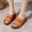 Orange Wedge Shoes for Women, variant on CYMMPU Women's Metal Chain Decor Open Toe Wedge Slide Sandals, Slip On Platform Comfort Shoes, Fashion Summer Outdoor Beach Casual Footwear Gold 41