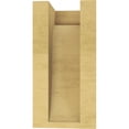 thumbnail image 4 of 4"W x 4"D x 8"H Wide Del Monte Rough Cedar Woodgrain TimberThane Corbel, Primed Tan, 4 of 6