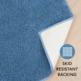 thumbnail image 4 of Mainstays 2-Piece Super Soft Polyester Bath Rug Set, Blue Linen, 4 of 11