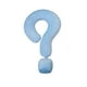 thumbnail image 1 of Question Mark Pillows Toy Doll Pillows Office Nap Pillows Gifts kids toys stuffed toys, 1 of 1