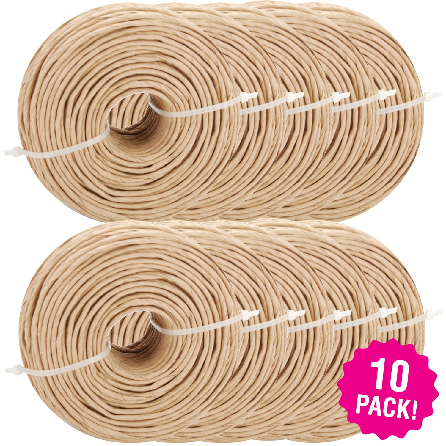 Fibre Rush 3.97Mm 2Lb Coil 10/PkgApproximately 210'