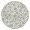 Floral Rou, variant on Round Elastic Tablecloth with Zebra Print - Waterproof, Windproof Fitted Table Cover for Outdoor Picnic, Dining (44 inches) - Modern Zebra Stripes Design, Scratch-Resistant & Wipeable