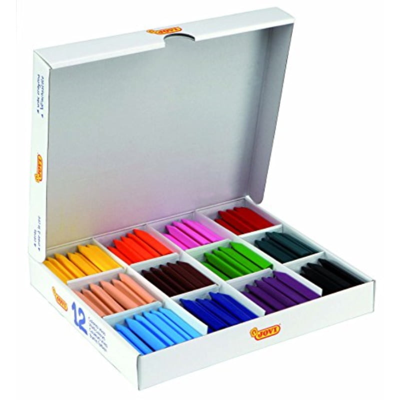 jovi triwax triangular crayons, smooth coloring with intense color ...