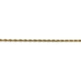 thumbnail image 3 of 14K Yellow Gold 2.75mm D/C Quadruple Rope Chain (22 X 2.75) Made In Peru qtr021-22, 3 of 5