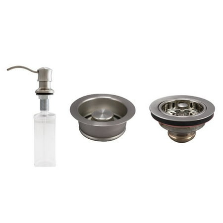 Keeney Manufacturing Company Basics 3 Piece Kitchen Sink Accessory (Best Price Stainless Steel Sinks)