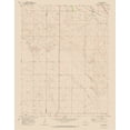 thumbnail image 2 of USGS 12x14 White Modern Wood Framed Museum Art Print Titled - Lake Colorado Quad - USGS 1970, 2 of 4