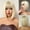 Blonde-11inch, variant on Creamily Blonde Bob Wig With Bangs for Women Synthetic Wigs Daily Party Halloween Costume Use(11Inch)