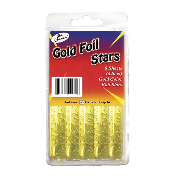 The Classics 1533774 Gold Foil Star Stickers Pack of 440 Walmart