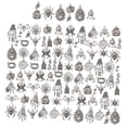 thumbnail image 1 of Colgantes de joyería Sunnimix 100 piezas Plata antigua Halloween, 1 of 8