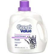 Great Value Tranquil Lavender Laundry Detergent, 100 Oz.