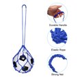 thumbnail image 3 of Unique Bargains Solo Soccer Training Ball Net, Football Practice Net Fits Ball Size 3, 4, 5 Blue 1Pcs, 3 of 5