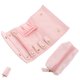 thumbnail image 1 of unbranded Estuche Organizador De Rosa Para Viaje Con Compacto Y Compartimentos Para Collares Y Aretes, 1 of 6