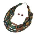 thumbnail image 2 of Women's Bohemian Multi-layer Beaded Long Necklace, 2 of 2