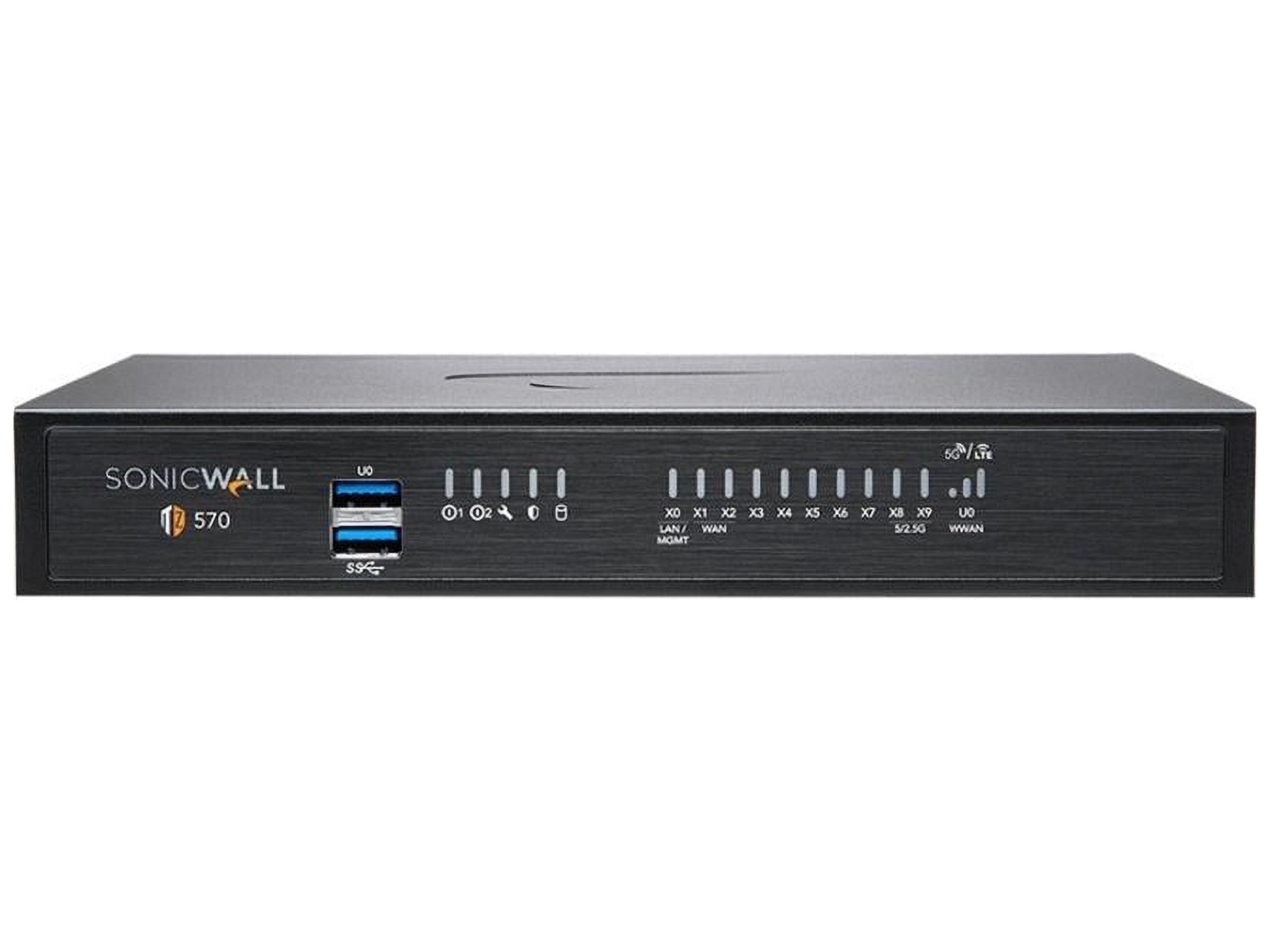 SonicWall TZ570 Network Security Appliance and 2YR Secure Upgrade Plus Advanced Edition (02-SSC-5686) - image 5 of 8