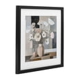 thumbnail image 2 of Stupell Industries Contemporary Muted Pastel Poppies in Cubism Black Framed Print Under Glass, 13 x 13, by Heidi Kuntz, 2 of 8