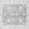 thumbnail image 1 of Ahgly Company Indoor Square Oriental Gray Traditional Area Rugs, 4' Square, 1 of 4