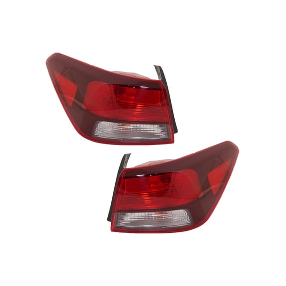 KarParts360 For Kia Rio 2018 19 20 21 22 2023 Tail Light Assembly Driver And Passenger Side | Pair | Rear | Outer | Replacement For KI2804143, KI2805143 | 92401H9100, 92402H9100