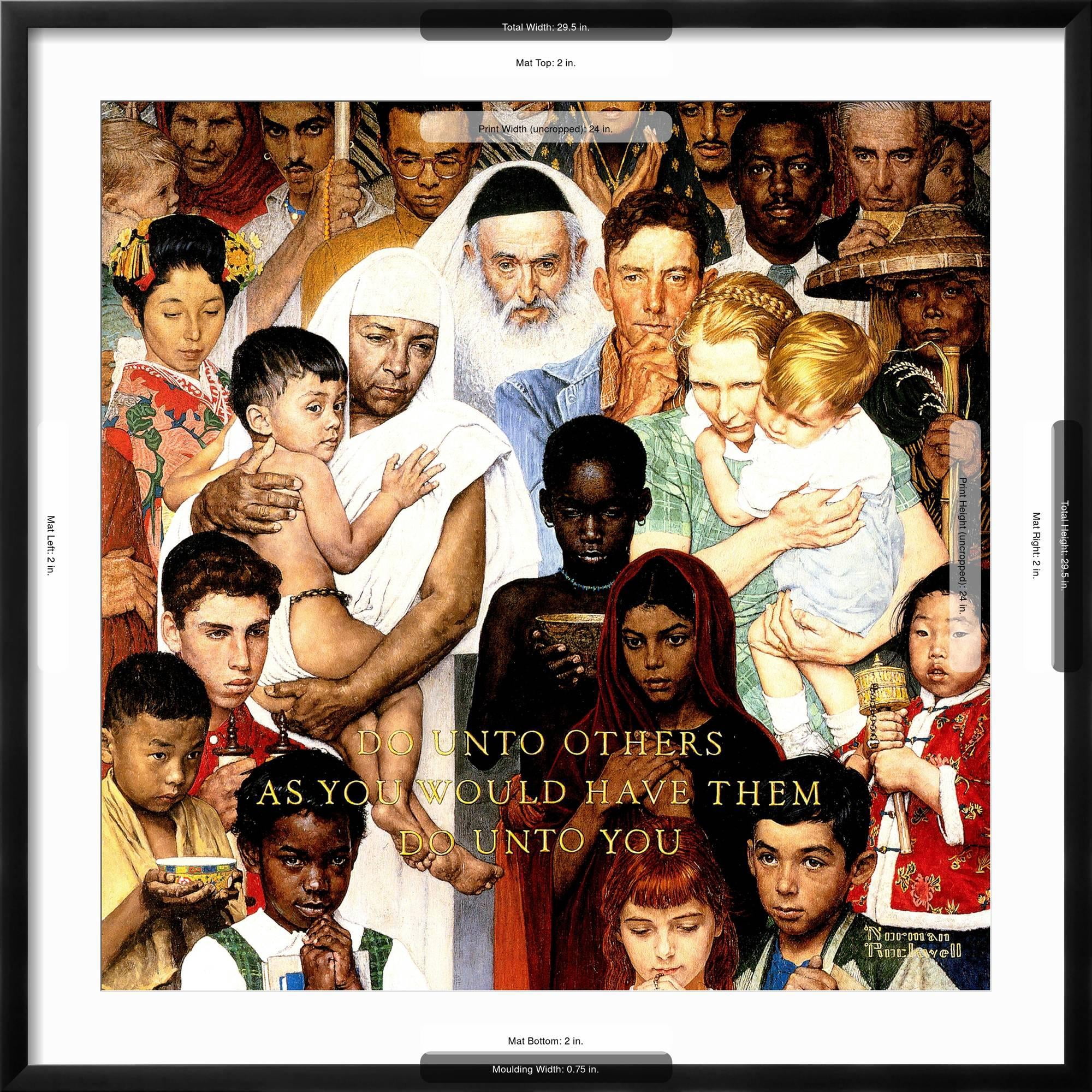 Art.com Golden Rule (Do unto others), April 1,1961 Giclee Print by 