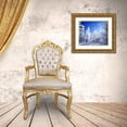 thumbnail image 3 of Talbot Frank, Christopher 23x20 Gold Ornate Wood Framed with Double Matting Museum Art Print Titled - California, Cleveland NF, Laguna Mts Snowy trees, 3 of 4