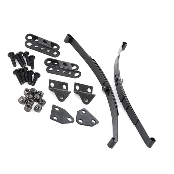 1/10 RC Rock Crawler Leaf Spring Suspension 130mm Metal for Improved Car Protection and Performance