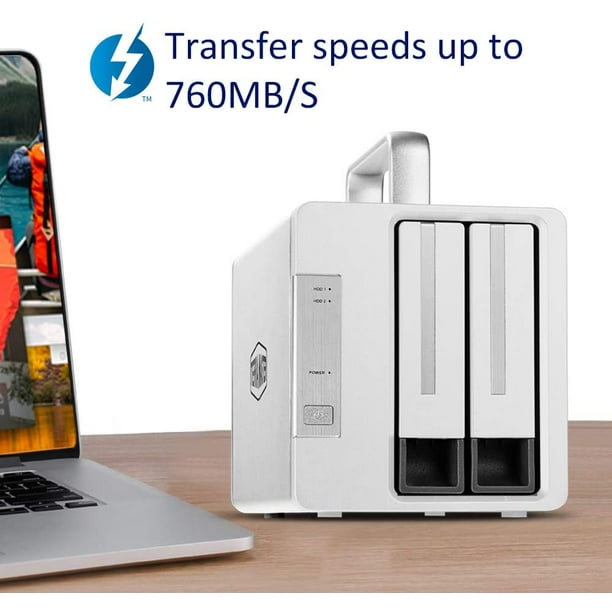 16TB付 TerraMaster TD2 Thunderbolt3 RAID TerraMaster TD2 Thunderbolt 3 RAID Review - YouTube