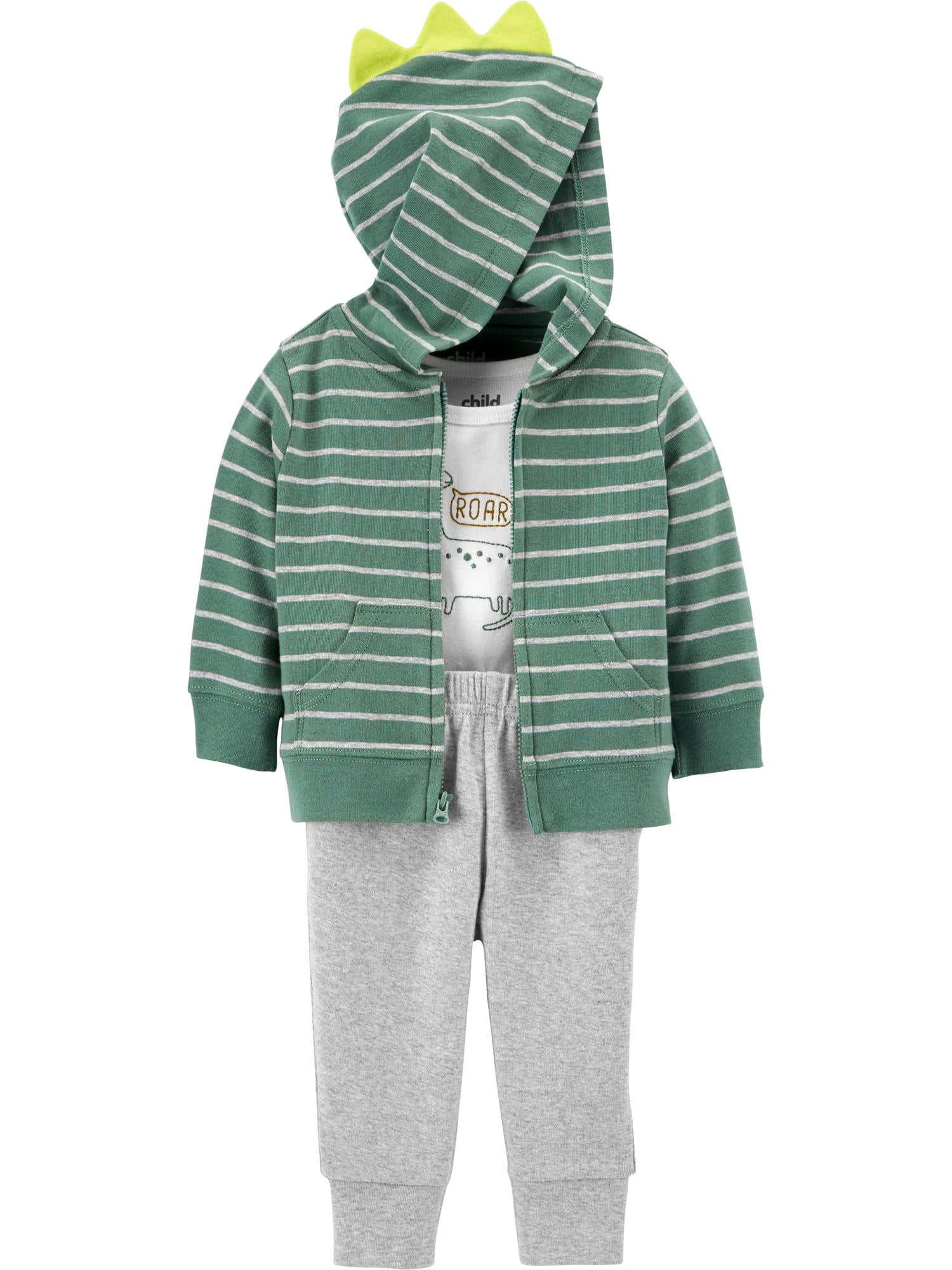 Carter's Child of Mine Baby Boy Cardigan Outfit Set, 3-Piece, Sizes Preemie-24 Months