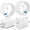 White, variant on 2-Pack 45W PD 3.0 USB C Fast Charger with 10FT Type C Cable, Super Fast Charging Block Compatible for iPhone 17/16/15 Pro Max, iPad Pro, MacBook Air M1/M2, AirPods