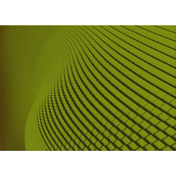 Ahgly Company Machine Washable Indoor Rectangle Transitional Pistachio Green Area Rugs, 8' x 10'