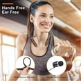 thumbnail image 2 of RAPOBRIX IPX6 Waterproof Bluetooth Headphones Wireless Headset Neckband Headphones with Retractable Earbuds Noise Reduction, 2 of 5