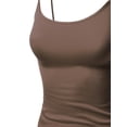 thumbnail image 3 of FashionOutfit Women's Basic Solid Camisole Tank Tops with Adjustable Straps, 3 of 3