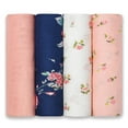 thumbnail image 1 of Momcozy Muslin Swaddle Blankets, Toddler Soft Receiving Blanket for Boys & Girls, 4 Pack 120 x 120 cm, 1 of 10