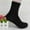 Black, variant on HUPOM 3 Pairs Socks for Men Summer Clearance Fashion Crew Soft Casual Socks Black