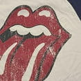 thumbnail image 2 of The Rolling Stones  Adult Logo Raglan T-Shirt, 2 of 3