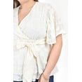 thumbnail image 4 of Blusa de encanje Roman Fashion /Tallas Extras, 5113 (Blanco) blanco 42, 4 of 7