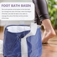 thumbnail image 3 of MasteelfCA 1pc Collapsible Foot Basin Foot Soaking Bath Basin Laundry Bucket Outdoor, 3 of 8