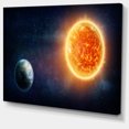 thumbnail image 2 of Planète Terre et Soleil - Impression sur Toile Paysage, 2 of 4