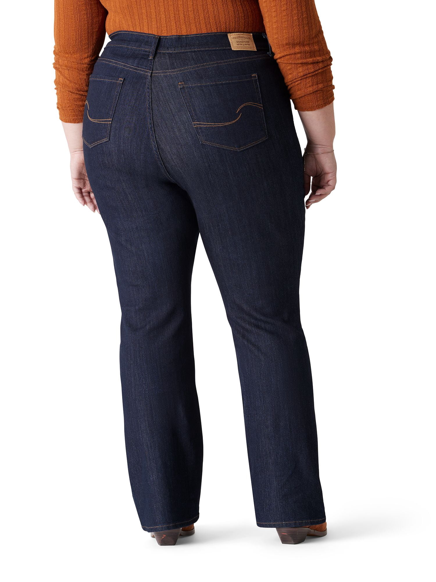 Levi Strauss Signature Women's and Women's Plus High Rise Bootcut Jeans