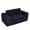 Dark Gray, variant on HOQBN 63 Inch Loveseat Sofa,Upholstered Compressed Couch with High-Density Foam Cushion,Corduroy No Frame 2-Seat Loveseat,Comfortable Floor Sofa for Bedroom,Office,Living Room,Small Spaces,Dark Gray