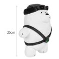 thumbnail image 3 of MINISO We Bare Bears Standing Plush Toy 10" with Hat Ice Bear,3pcs, 3 of 5