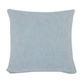 thumbnail image 4 of Laddha Home Designs Geometric Bordered Loomed Square Cotton Throw Pillow Cover - 20" - Sky Blue and, 4 of 8