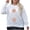 White, variant on Plus Size Pullover Sweater Womens Fall Floral Sweaters Long Sleeve Casual Tops Trendy Winter Clothes Green, XXL