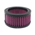 thumbnail image 2 of Replacement Air Cleaner Intake Filter with 4 Pcs Black Aluminum Rough Craft Carving Front & Rear Axle Nut Covers Caps, 2 of 7