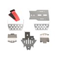 thumbnail image 1 of ZheElen RCGOFOLLOW 6x Alliage d'Aluminium Protègent Efficacement Armure pour 1/10 Rc Armure Trx4 Rc Voiture Partie Rc Accessoires de Voiture, 1 of 6