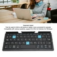 thumbnail image 3 of Folding  Keyboard with Stand, Quiet Aluminum Alloy Portable Pocket Size, for OS,, 3 of 7