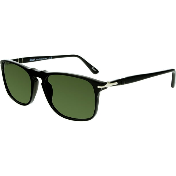 Persol Men s PO3059S 95 31 54 Black Square Sunglasses Walmart