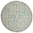 thumbnail image 2 of SAFAVIEH Skyler Collection SKY198D Ivory / Blue Rug, 2 of 7