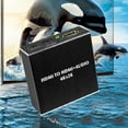 thumbnail image 2 of 4K x 2K HDMI to 3.5MM Audio Converter SPDIF Optical Stereo Out Splitter Adapter, 2 of 10